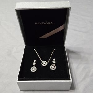 Pandora Vintage Allure Necklace & Earring Set